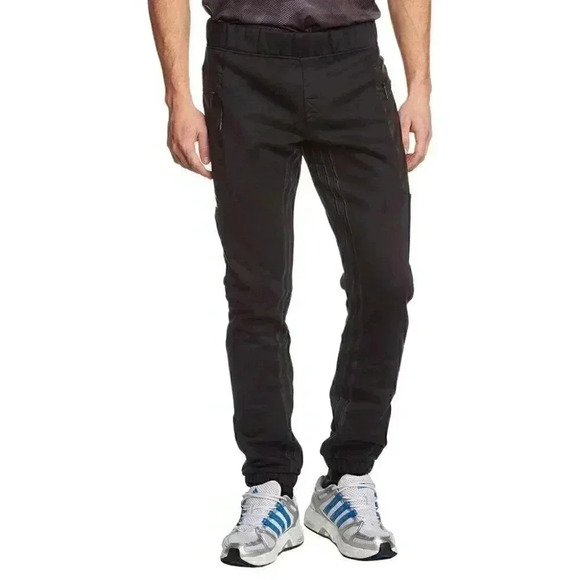 Adidas x turbo Porsche slim fit casual athletic black track pants S